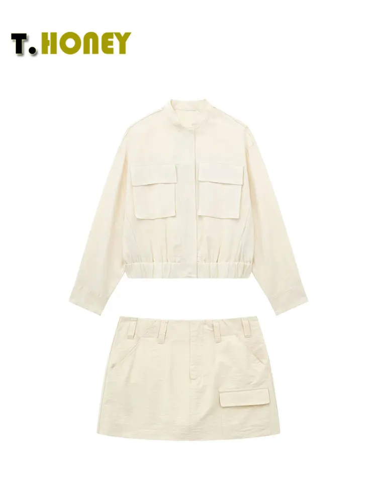 TELLHONEY Women Fashion Single Breasted With Pockets Hem Pleats Outfits Front Zipper Low Waist Skorts Casual Two Piece Set
TELLHONEY Women Fashion Single Breasted With Pockets Hem Pleats Outfits Front Zipper Low Waist Skorts Casual Two Piece Set