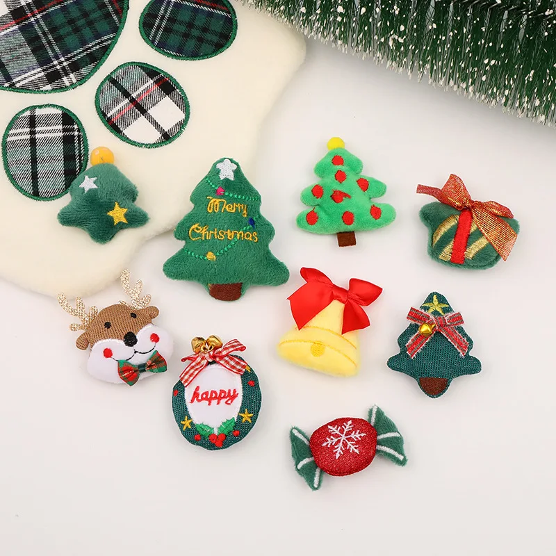 New Christmas cartoon DIY accessories accessories cute plush brooch snowman elk Christmas tree decoration accessories
New Christmas cartoon DIY accessories accessories cute plush brooch snowman elk Christmas tree decoration accessories