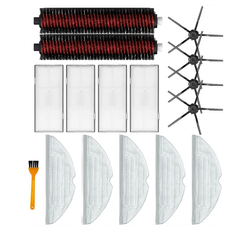 Vacuum Cleaner Accessories Parts Main Side Brush Filter Mop Cloth For Roborock G10 G10S G10S PRO
Vacuum Cleaner Accessories Parts Main Side Brush Filter Mop Cloth For Roborock G10 G10S G10S PRO