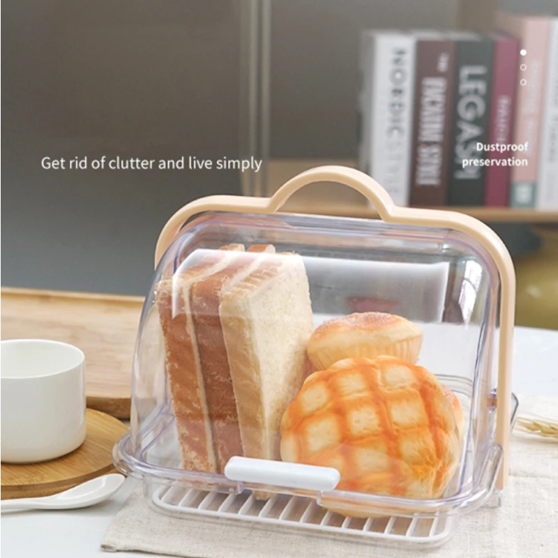 MultiPurpose Transparent Storage box Bread Cake tableware Storage Bin Portable Sealed Fresh keeping Box Food Drainage Rack
MultiPurpose Transparent Storage box Bread Cake tableware Storage Bin Portable Sealed Fresh keeping Box Food Drainage Rack