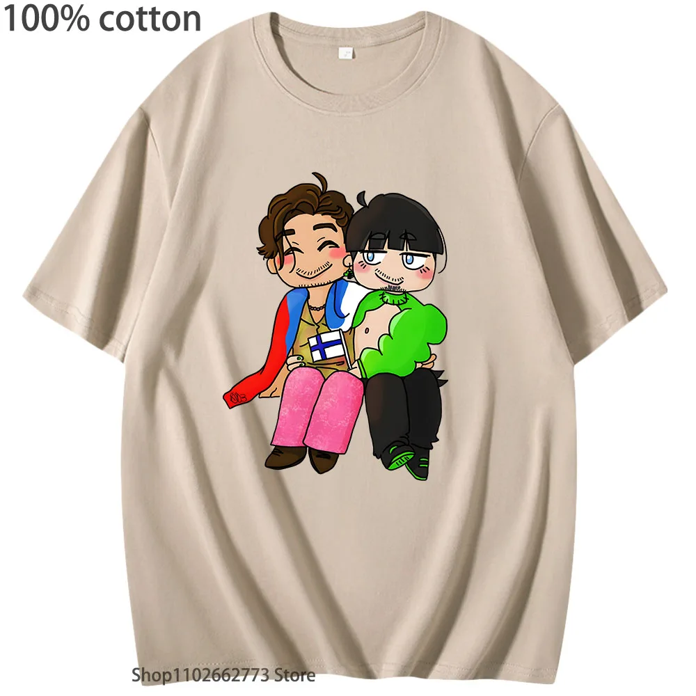 Kaarija & Bojan Bromance Graphic Shirts for Women Fashion Tshirts Short Sleeve 100% Cotton T-shirts Vintage/retro Men Clothing
Kaarija & Bojan Bromance Graphic Shirts for Women Fashion Tshirts Short Sleeve 100% Cotton T-shirts Vintage/retro Men Clothing