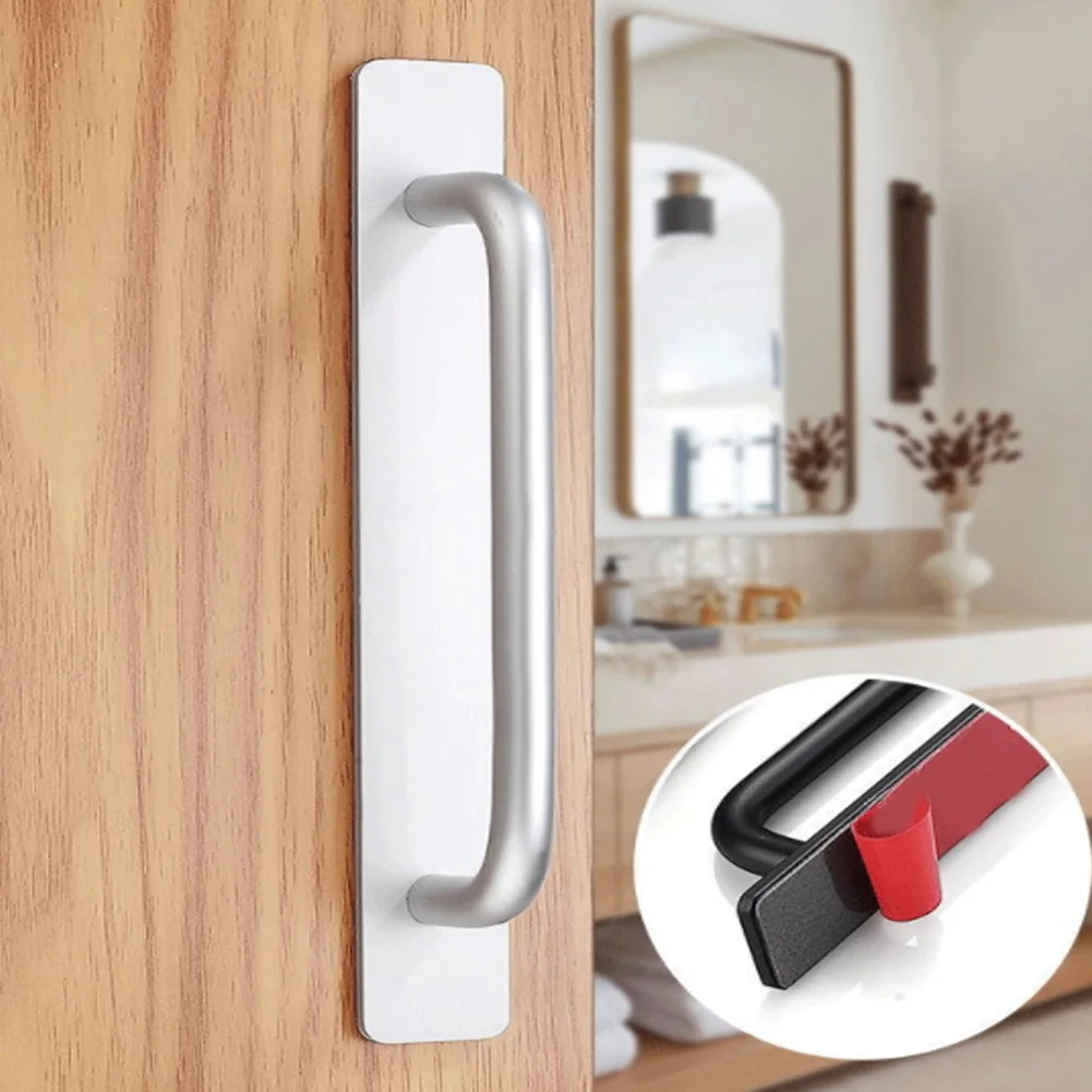 Self Adhesive Door Handle Aluminium Alloy Punch-Free Handle Kitchen Cabinet Furniture Hardware Door Knob Wardrobe Door Handle
Self Adhesive Door Handle Aluminium Alloy Punch-Free Handle Kitchen Cabinet Furniture Hardware Door Knob Wardrobe Door Handle