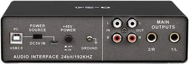 2023 Profissional Placa De Som 2 Canais 24 bits/192KHZ USB 2.0 Mesa De Som áudio monitor guitarra elétrica gravação para tra
2023 Profissional Placa De Som 2 Canais 24 bits/192KHZ USB 2.0 Mesa De Som áudio monitor guitarra elétrica gravação para tra