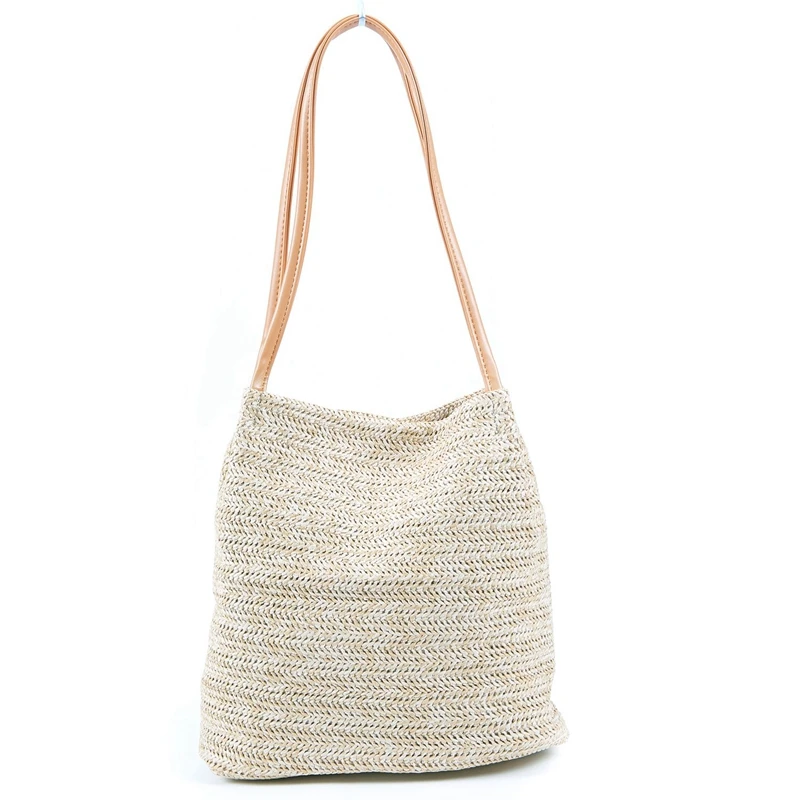 Straw bag Casual Handbag Summer Holiday Shoulder Bag Ladies Weaving Bucket Beach Shoulder Bags
Straw bag Casual Handbag Summer Holiday Shoulder Bag Ladies Weaving Bucket Beach Shoulder Bags