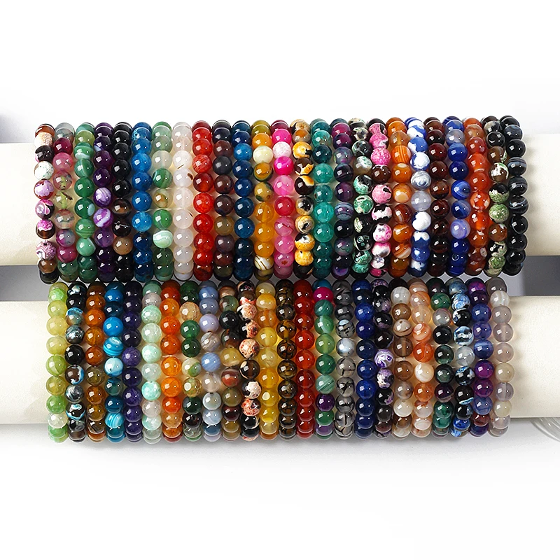 Real Stripe Agates Beads Bracelets for Women Fashion Jaspers Natural Stone Beaded Balance Bracelet Men Reiki Yoga Energy Jewelry
Real Stripe Agates Beads Bracelets for Women Fashion Jaspers Natural Stone Beaded Balance Bracelet Men Reiki Yoga Energy Jewelry