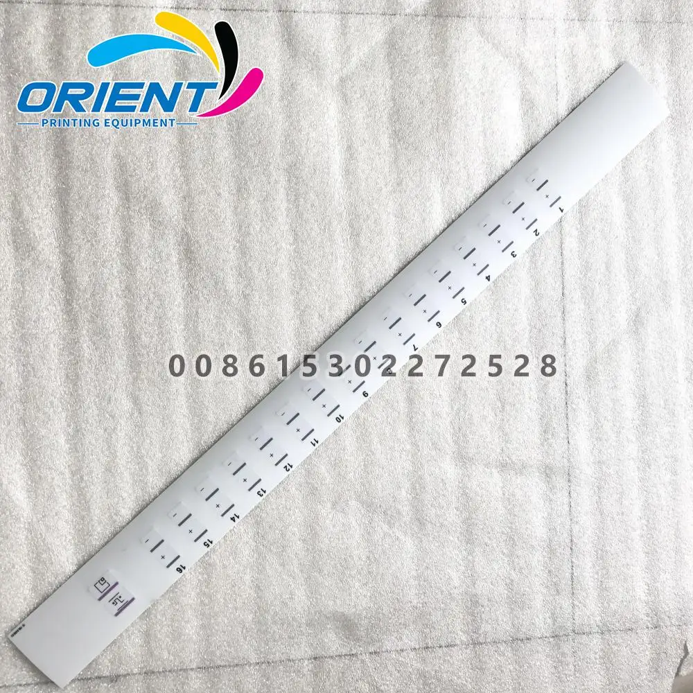 10.109.6499 Foil Farbzonen 32Z For Heidelberg CD102 SM102 XL105 Ink Zone Plate Printing Machine Parts
10.109.6499 Foil Farbzonen 32Z For Heidelberg CD102 SM102 XL105 Ink Zone Plate Printing Machine Parts