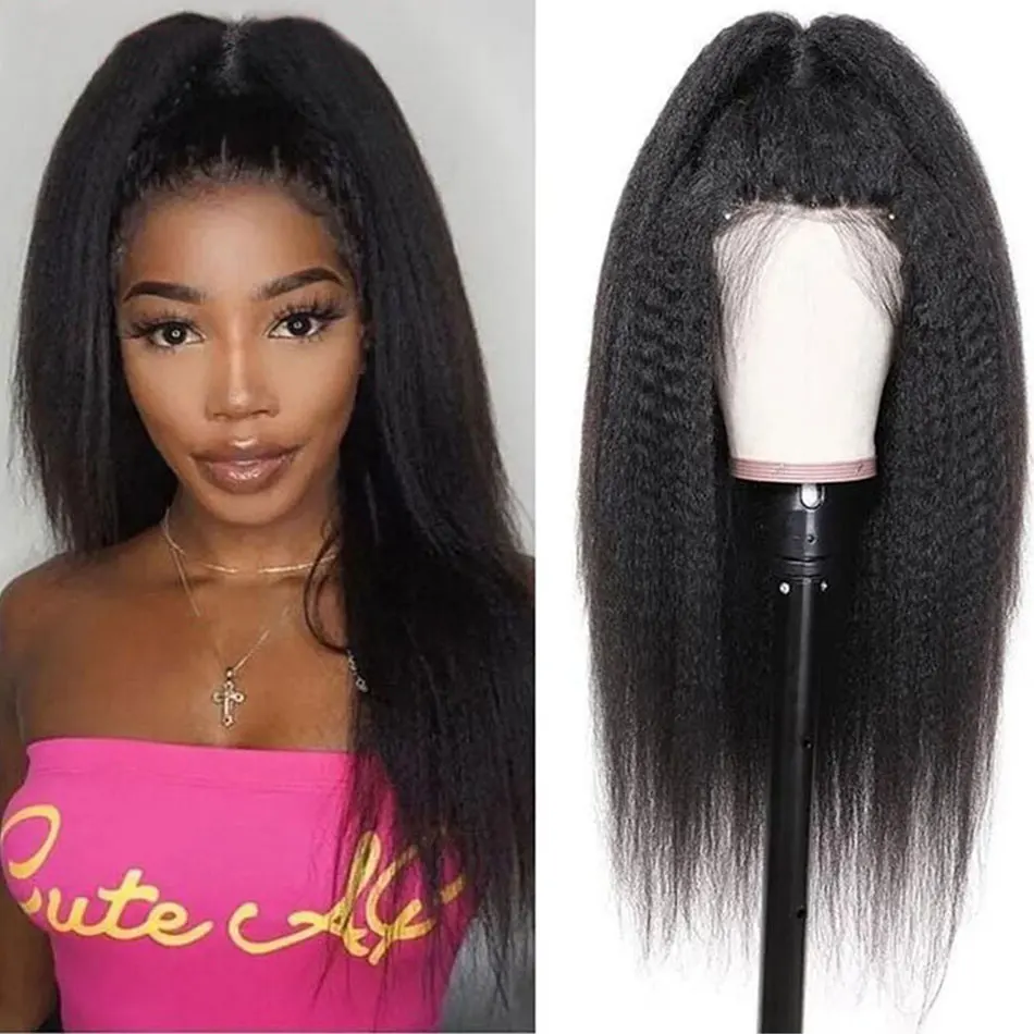 10-34 Inch Long Transparent Kinky Straight Lace Front Wig Raw Indian Hair 4x4 Closure Wig For Women Glueless Closure Wig Remy Ha
10-34 Inch Long Transparent Kinky Straight Lace Front Wig Raw Indian Hair 4x4 Closure Wig For Women Glueless Closure Wig Remy Ha