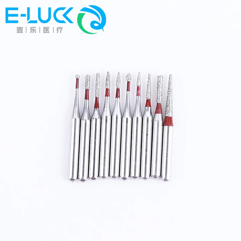 10pcs/box CD Dental Diamond High Speed Burs for Children Polishing Smoothing Teeth Polishers
10pcs/box CD Dental Diamond High Speed Burs for Children Polishing Smoothing Teeth Polishers