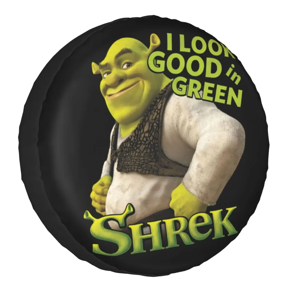 I Look Good In Green Shrek Spare Tire Cover for Toyota Mike Myers Funny Anime 4WD 4x4 Car Wheel Protector Inch
I Look Good In Green Shrek Spare Tire Cover for Toyota Mike Myers Funny Anime 4WD 4x4 Car Wheel Protector Inch