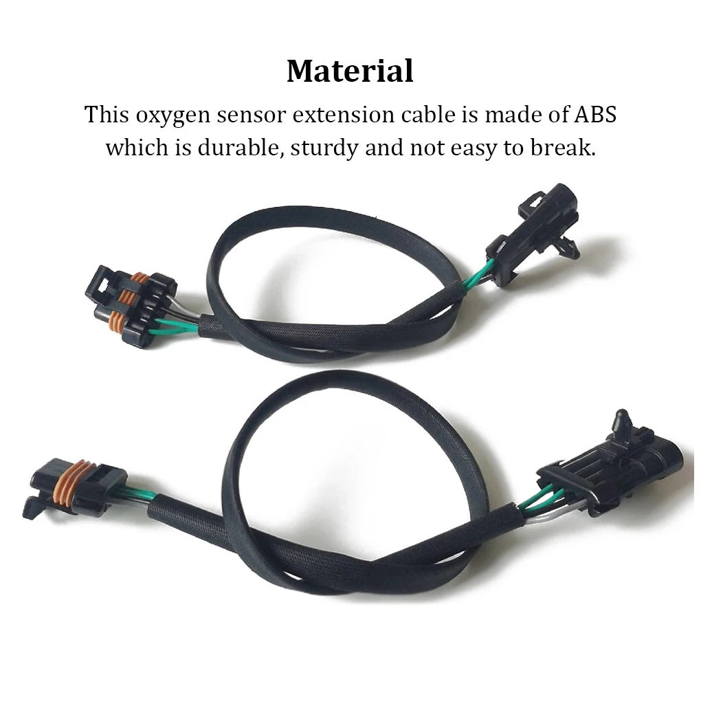 2 Pieces Car Interior Oxygen Sensor Extension Cable Replacement Part Auto Wire Vehicle Mounted Repair Accessory
2 Pieces Car Interior Oxygen Sensor Extension Cable Replacement Part Auto Wire Vehicle Mounted Repair Accessory