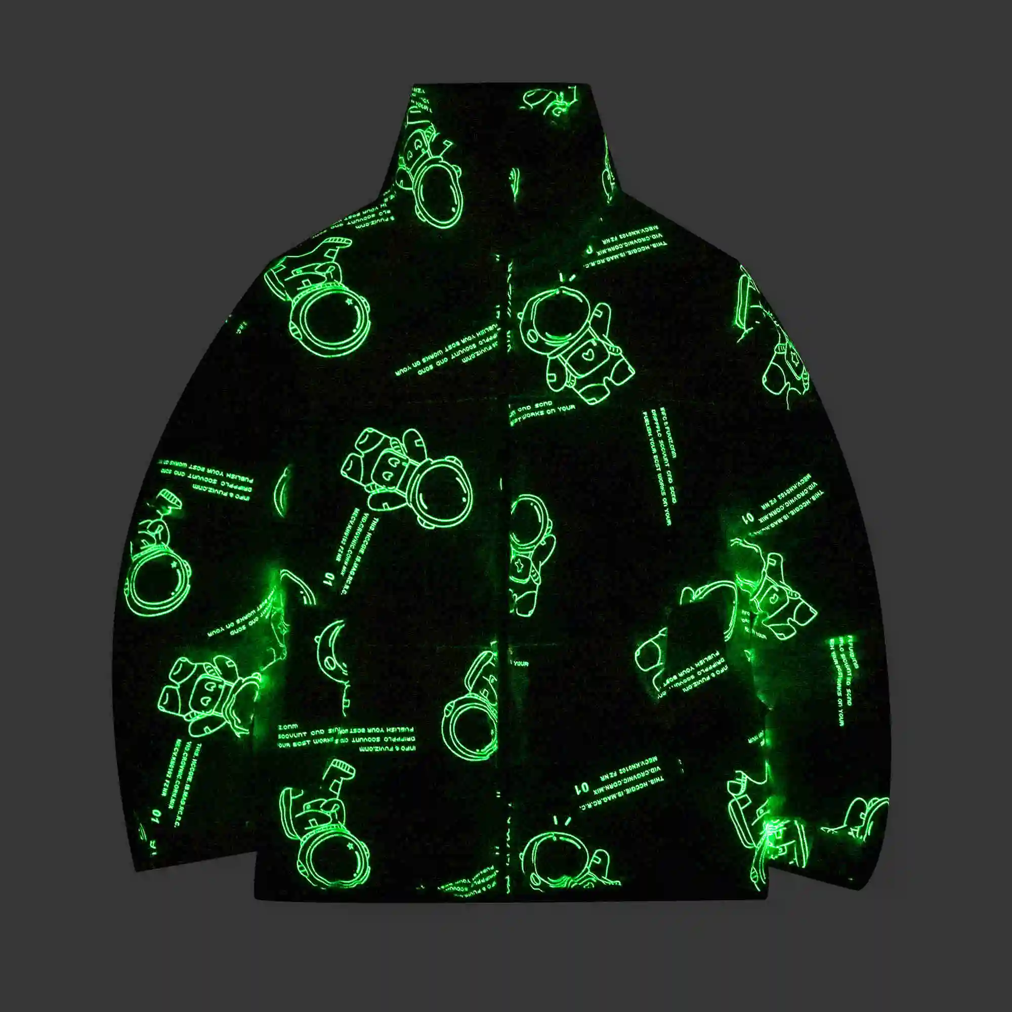2022 Winter Stand Collar Bright Glow Waterproof Thickened Couple Cotton Coat Cartoon Print Bread Coat Men's Cotton Jacket
2022 Winter Stand Collar Bright Glow Waterproof Thickened Couple Cotton Coat Cartoon Print Bread Coat Men's Cotton Jacket