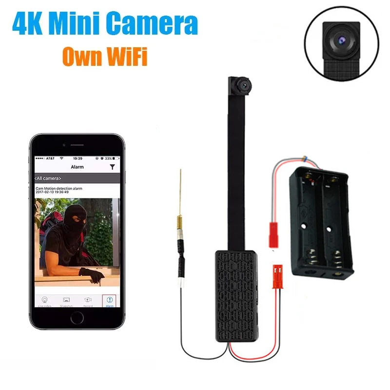 4K HD WIFI Camera WIFI Video Recorder Wireless Night Vision IP Camera Module Portable Mini Camcorders Secret Micro Camera
4K HD WIFI Camera WIFI Video Recorder Wireless Night Vision IP Camera Module Portable Mini Camcorders Secret Micro Camera