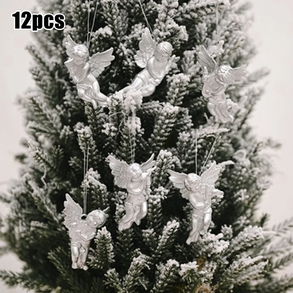 12pcs Gold Silver Angel Xmas Tree Decoration Merry Christmas Decor For Home 2021 Navidad Gift Xmas Tree Ornaments New Year 2022
12pcs Gold Silver Angel Xmas Tree Decoration Merry Christmas Decor For Home 2021 Navidad Gift Xmas Tree Ornaments New Year 2022