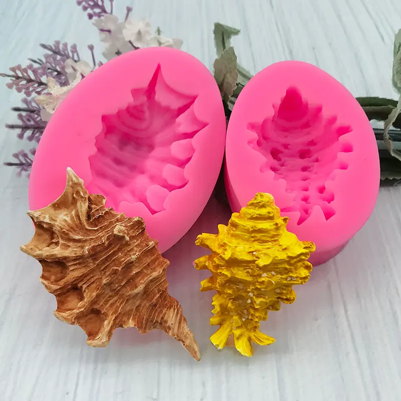 NEW Ocean Series Pearl Conch Starfish Shell Seashell Silicone Mold Fondant Cake Baking Mould Handmade Soap Mold
NEW Ocean Series Pearl Conch Starfish Shell Seashell Silicone Mold Fondant Cake Baking Mould Handmade Soap Mold