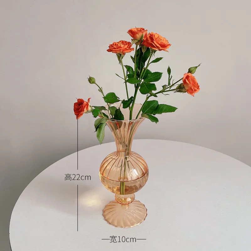 Flower Vase for Table Decoration Living Room Decorative Vase Rose Tabletop Terrarium Glass Containers Desktop Table Plant Vase
Flower Vase for Table Decoration Living Room Decorative Vase Rose Tabletop Terrarium Glass Containers Desktop Table Plant Vase