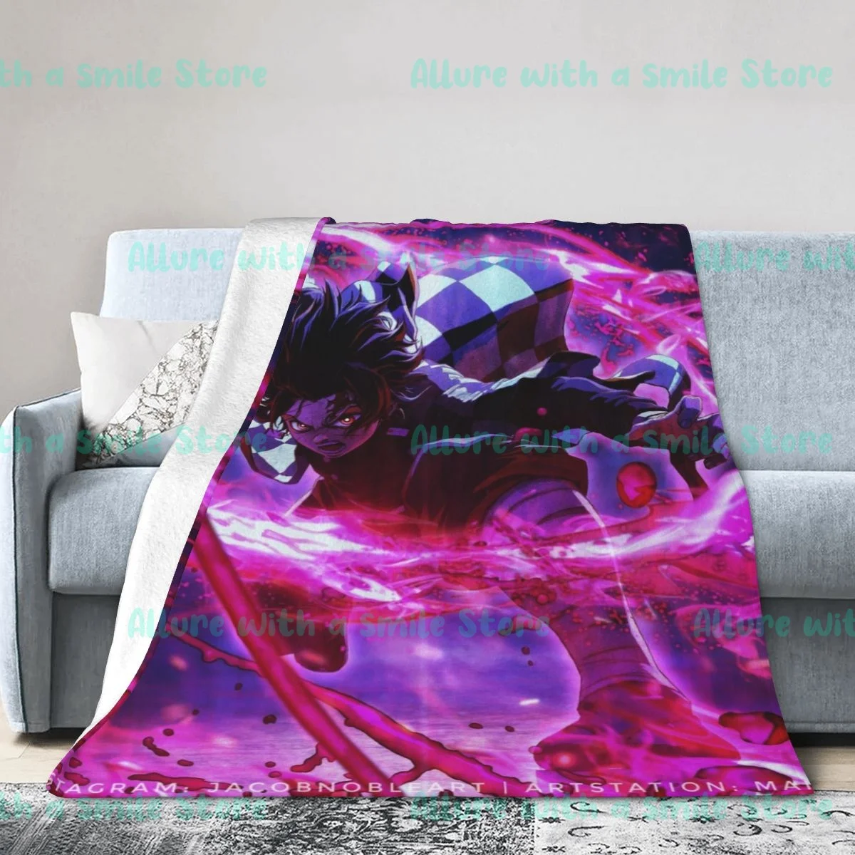 Upetstory Devil's Blade Anime Duvet Home Decorative Cartoon Demon Slayer Spring/Autumn Blankets for Children Kids Bedding
Upetstory Devil's Blade Anime Duvet Home Decorative Cartoon Demon Slayer Spring/Autumn Blankets for Children Kids Bedding