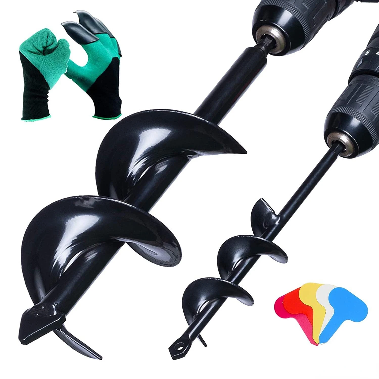 Drill Bit Combination Planting Hole Digger Auger Dill Tool Parts Household Planter Set Gardening Accessories Kit
Drill Bit Combination Planting Hole Digger Auger Dill Tool Parts Household Planter Set Gardening Accessories Kit