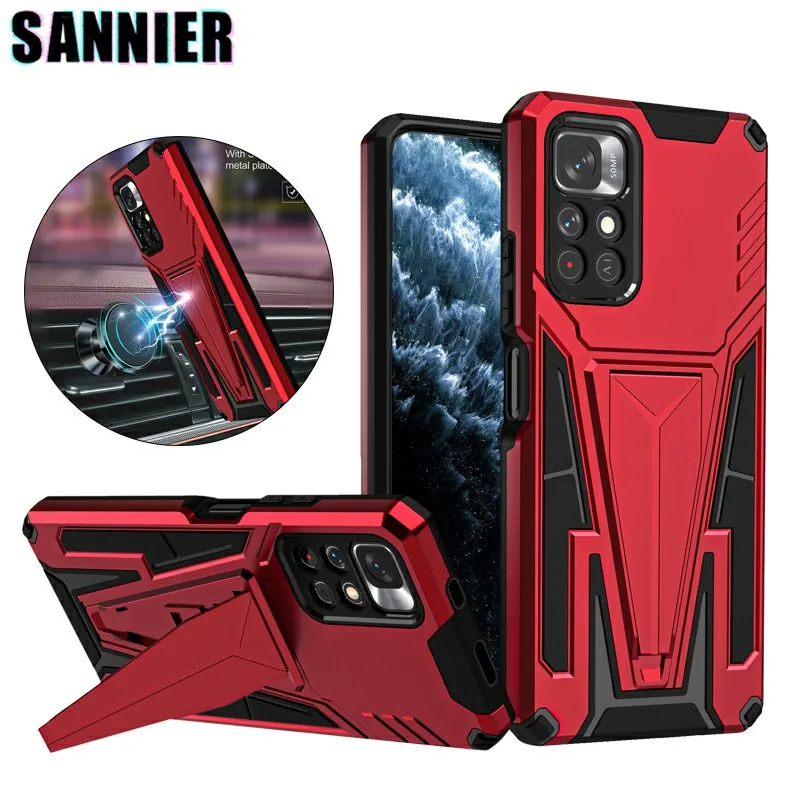 Armor Magnetic Metal Phone Case For Redmi Note 10 11 Pro Plus 9S Pro Max 9Pro 9T 10S 10T 5G Shockproof Bracket Cellphone Cover
Armor Magnetic Metal Phone Case For Redmi Note 10 11 Pro Plus 9S Pro Max 9Pro 9T 10S 10T 5G Shockproof Bracket Cellphone Cover