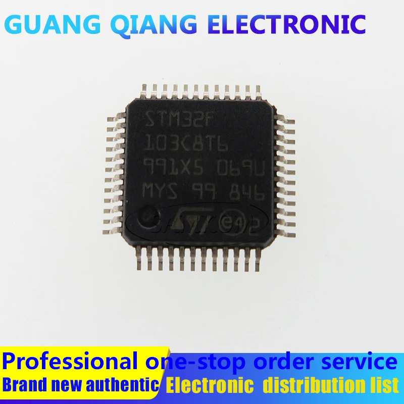 

1PCS STM32F103C8T6 IC MCU 32BIT 64KB FLASH 48LQFP