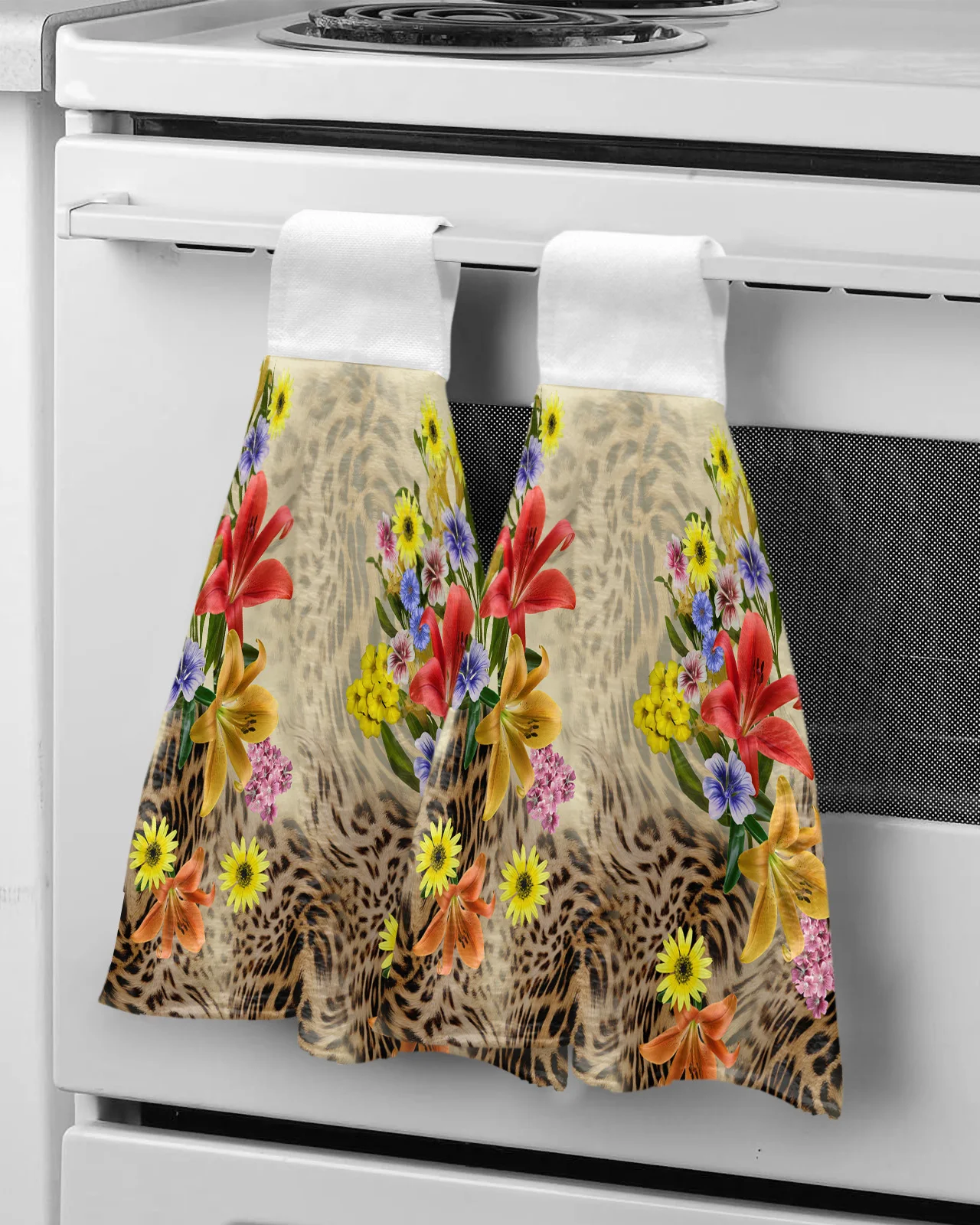 Flowers And Leopard Print Hand Towels Microfiber Bathroom Hanging Towel Absorbent Towels Soft Kids Hand Towels
Flowers And Leopard Print Hand Towels Microfiber Bathroom Hanging Towel Absorbent Towels Soft Kids Hand Towels