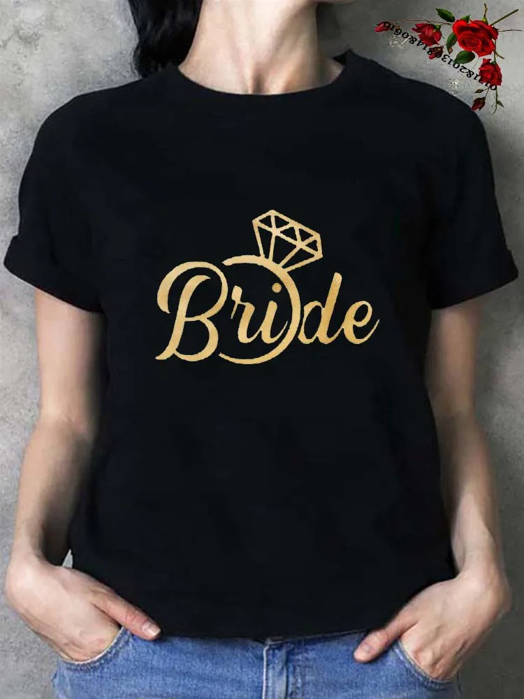 Bridesmaids T Shirt Fashion Bridesmaid Fashion T Shirt O Neck Short Sleeve Aesthetic Bachelor Party T Shirt Women Tops Tees
Bridesmaids T Shirt Fashion Bridesmaid Fashion T Shirt O Neck Short Sleeve Aesthetic Bachelor Party T Shirt Women Tops Tees