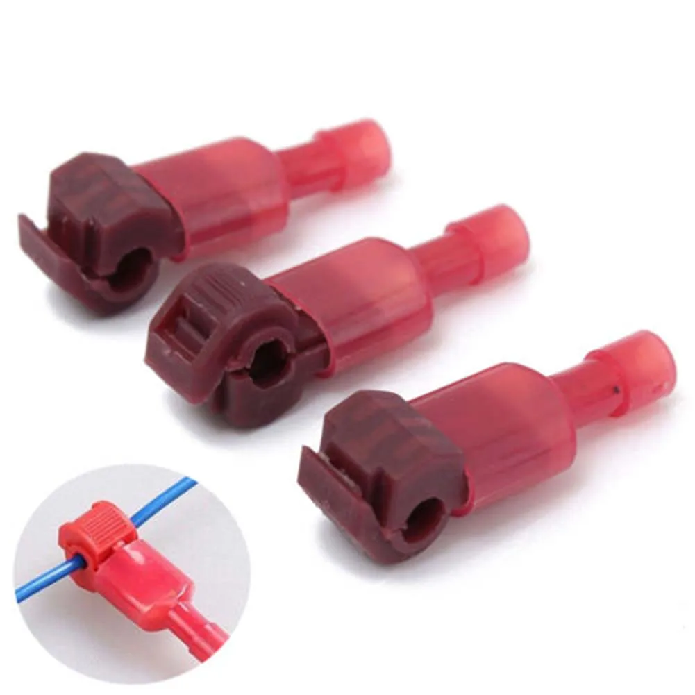 120Pcs/set Durable Gift Hot New Practical High quality Terminals Crimps Electrical Lock Quick Splice Terminals
120Pcs/set Durable Gift Hot New Practical High quality Terminals Crimps Electrical Lock Quick Splice Terminals