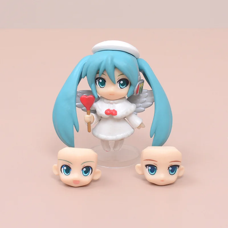Cartoon MIKU changeable face Angel Hatsune Miku Christmas cake changeable face boxed hand-made model anime doll ornaments 
Cartoon MIKU changeable face Angel Hatsune Miku Christmas cake changeable face boxed hand-made model anime doll ornaments