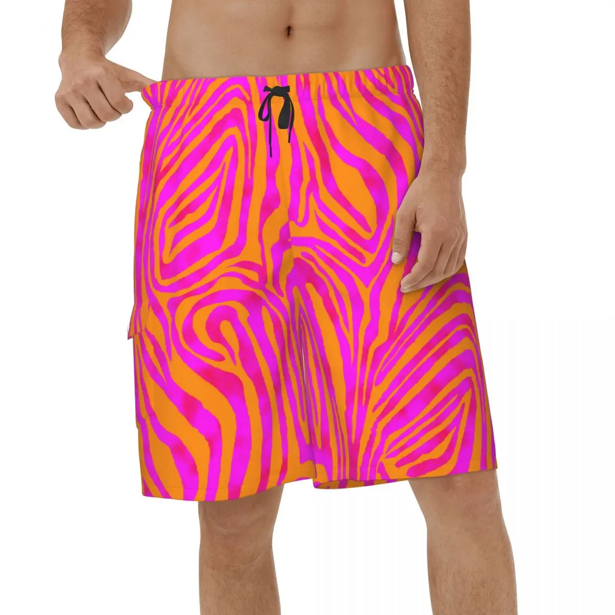 Casual Zebra Skin Colorful Pattern Animal Men Beach Shorts Running Swimwear Vacation Short Pants Quick Dry Short Pants
Casual Zebra Skin Colorful Pattern Animal Men Beach Shorts Running Swimwear Vacation Short Pants Quick Dry Short Pants