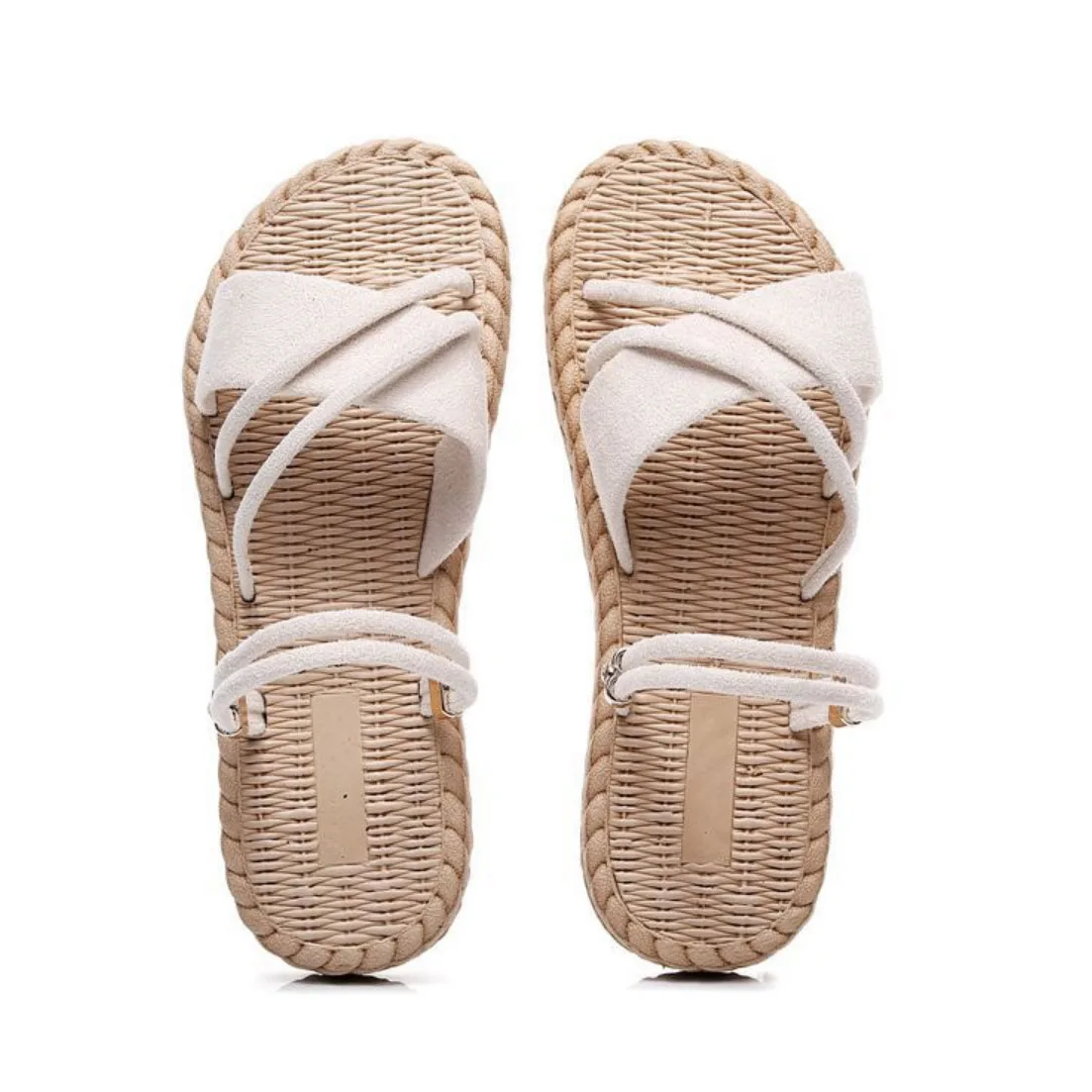 Женские босоножки на плоской подошве, однотонные пляжные сандалии-гладиаторы в богемном стиле, лето 2023
Женские босоножки на плоской подошве, однотонные пляжные сандалии-гладиаторы в богемном стиле, лето 2023