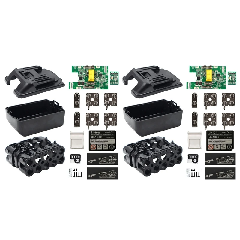 2X Plastic Case Nesting Single Cell Protection Detection Protection Board PCB For Makita 18V Battery BL1830,6Ah-Label
2X Plastic Case Nesting Single Cell Protection Detection Protection Board PCB For Makita 18V Battery BL1830,6Ah-Label