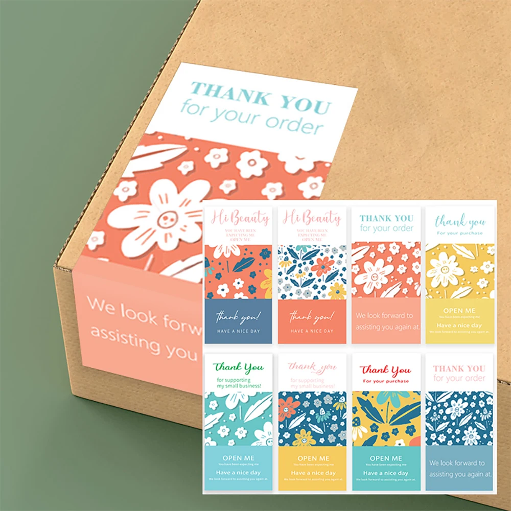 50Pcs/roll Rectangular Self-adhesive Label Stickers Decorative Sealing Labels for Gift Box Packaging Stationery
50Pcs/roll Rectangular Self-adhesive Label Stickers Decorative Sealing Labels for Gift Box Packaging Stationery