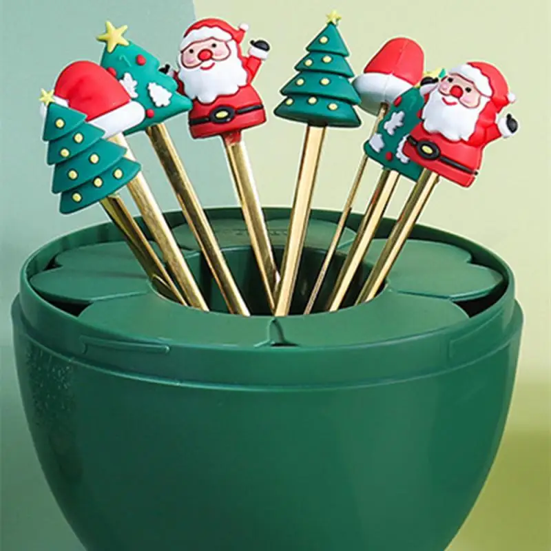 Stainless Steel Coffee Spoon Fork Creative Christmas Gifts Tableware Set Essert Snack Scoop Ice Cream Tools Kitchen Accessories
Stainless Steel Coffee Spoon Fork Creative Christmas Gifts Tableware Set Essert Snack Scoop Ice Cream Tools Kitchen Accessories