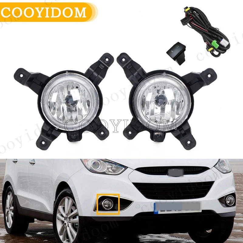 Car Front Bumper Grille Signal Lamp Fog Light Fog Lamp For Hyundai ix35 2010-2015 92201-2Z000 92202-2Z000 Driving Light Assembly
Car Front Bumper Grille Signal Lamp Fog Light Fog Lamp For Hyundai ix35 2010-2015 92201-2Z000 92202-2Z000 Driving Light Assembly
