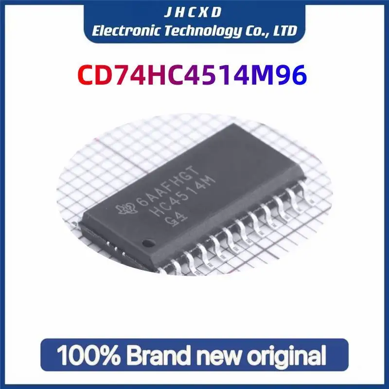 CD74HC4514M96 патч посылка SOP24 кодировщик и декодер новый оригинальный HC4514M 100% оригинальный и аутентичный
CD74HC4514M96 патч посылка SOP24 кодировщик и декодер новый оригинальный HC4514M 100% оригинальный и аутентичный