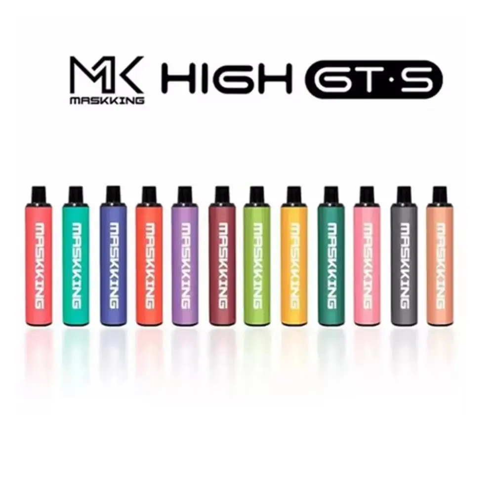 

1PCS MK High GTS Disposable Vape Pen Pod Device Starter Kit 2500 Puffs Vapor Bar Stick 8.5ml Capacity 1500mAh Battery Random