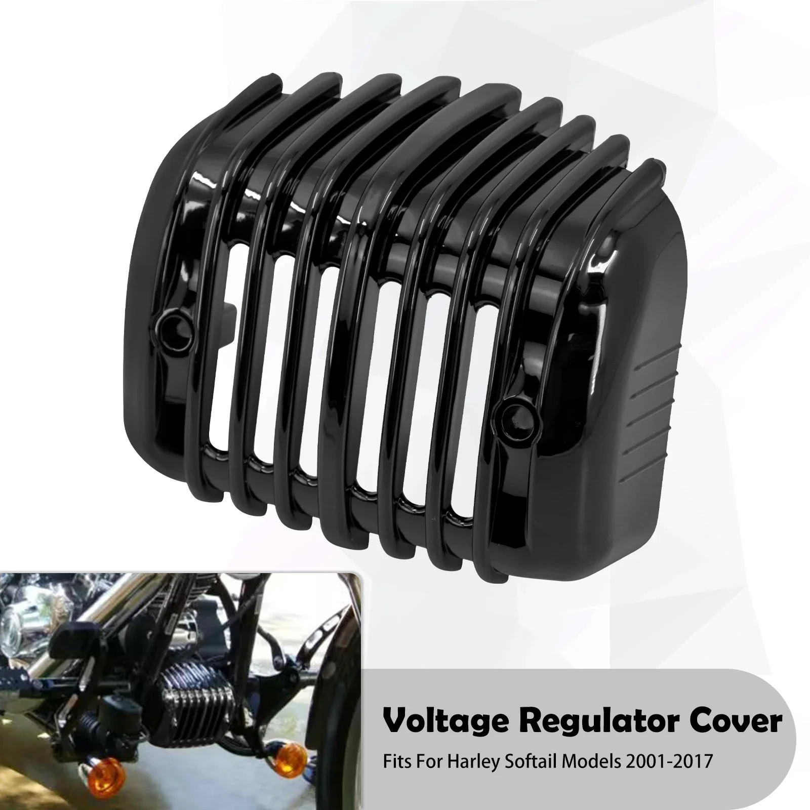Крышка регулятора напряжения, обтекатель мотоцикла, пластиковый колпачок для Harley Softail Heritage Slim Breakout Fat Boy FLSTSB Deluxe 2001-17
Крышка регулятора напряжения, обтекатель мотоцикла, пластиковый колпачок для Harley Softail Heritage Slim Breakout Fat Boy FLSTSB Deluxe 2001-17