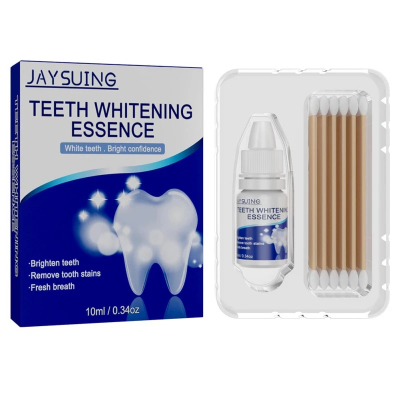 10ml Teeth Whitening Essence Painless No Sensitivity Easy to Use Travel-Friendly Fresh Breath Remove Tooth Stains Liquid
10ml Teeth Whitening Essence Painless No Sensitivity Easy to Use Travel-Friendly Fresh Breath Remove Tooth Stains Liquid