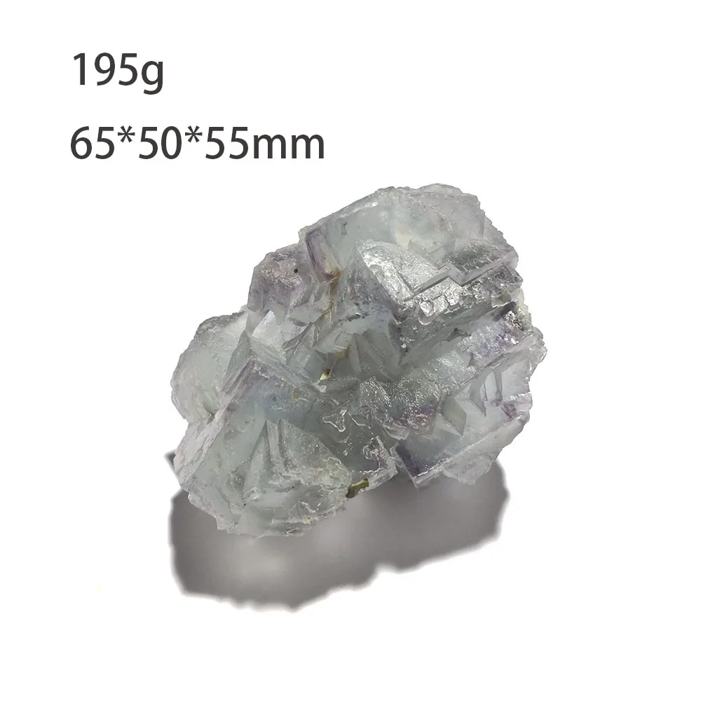 195g C2-2 Natural Purple Fluorite Mineral Crystal Specimen From Yaogangxian Hunan PROVINCE CHINA
195g C2-2 Natural Purple Fluorite Mineral Crystal Specimen From Yaogangxian Hunan PROVINCE CHINA