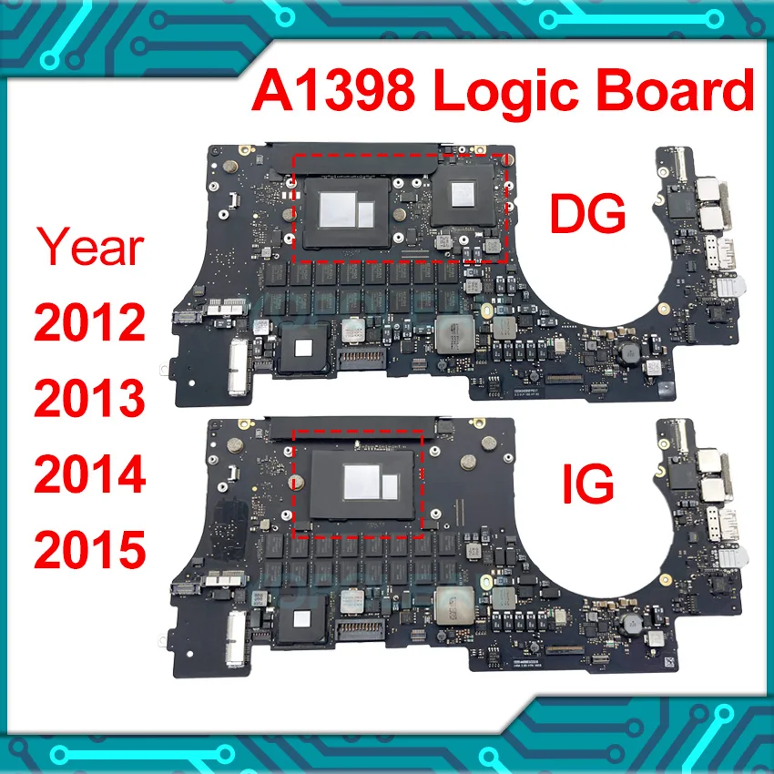 Tested Original A1398 Motherboard For Macbook Pro Retina 15" A1398 Logic Board i7 8GB 16GB 2012 2013 2014 2015 Years
Tested Original A1398 Motherboard For Macbook Pro Retina 15" A1398 Logic Board i7 8GB 16GB 2012 2013 2014 2015 Years