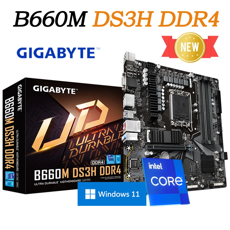 Материнская плата Gigabyte B660M B660M DS3H DDR4 материнская плата LGA 1700 новый Intel B660 PCI-E 4,0 3200 МГц 128 Гб Поддержка ЦП 12 поколения
Материнская плата Gigabyte B660M B660M DS3H DDR4 материнская плата LGA 1700 новый Intel B660 PCI-E 4,0 3200 МГц 128 Гб Поддержка ЦП 12 поколения