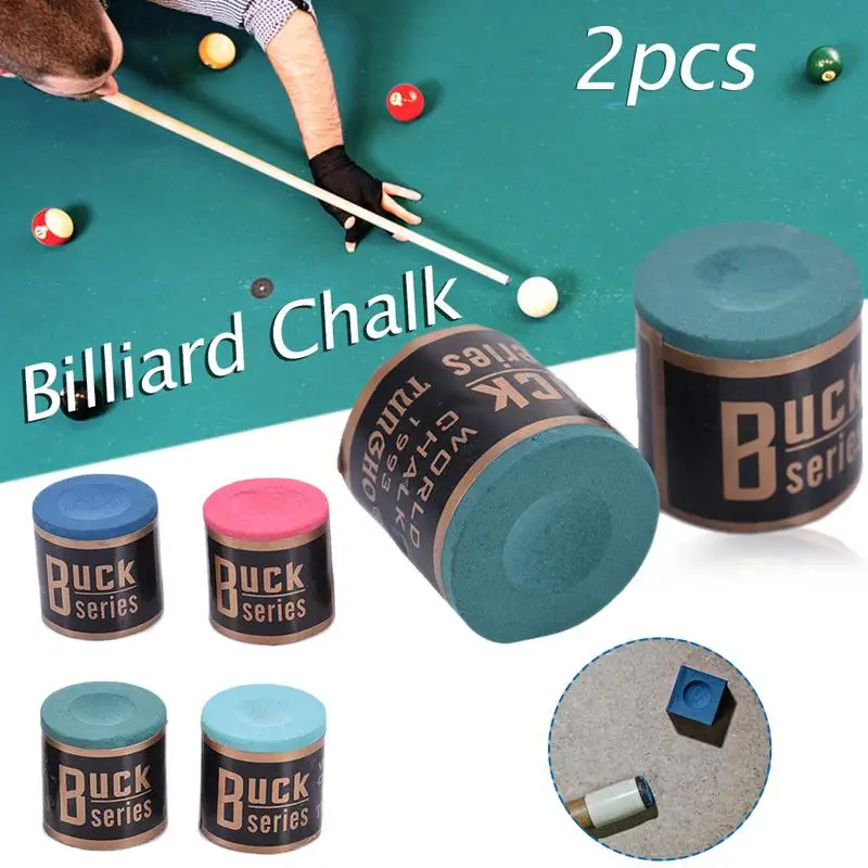 Pool Cue Chalk 2 Blocks Per Box Premium Snooker Pool Cue Tip Table Billiard Chalk
Pool Cue Chalk 2 Blocks Per Box Premium Snooker Pool Cue Tip Table Billiard Chalk