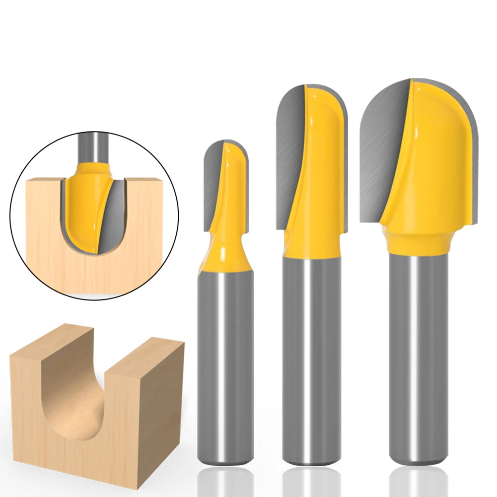 8mm Practical Milling Cutter Alloy Shank Ball Template Router Bit Slotting Woodworking Knives Slotting Cutter Trimming Tool
8mm Practical Milling Cutter Alloy Shank Ball Template Router Bit Slotting Woodworking Knives Slotting Cutter Trimming Tool