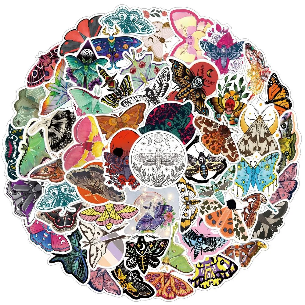 10/50PCS Moth Insect Cartoon Gothic Cute Cool Graffiti Stickers For Skateboards Luggage Kids Case Diy Toys Laptop Phone
10/50PCS Moth Insect Cartoon Gothic Cute Cool Graffiti Stickers For Skateboards Luggage Kids Case Diy Toys Laptop Phone