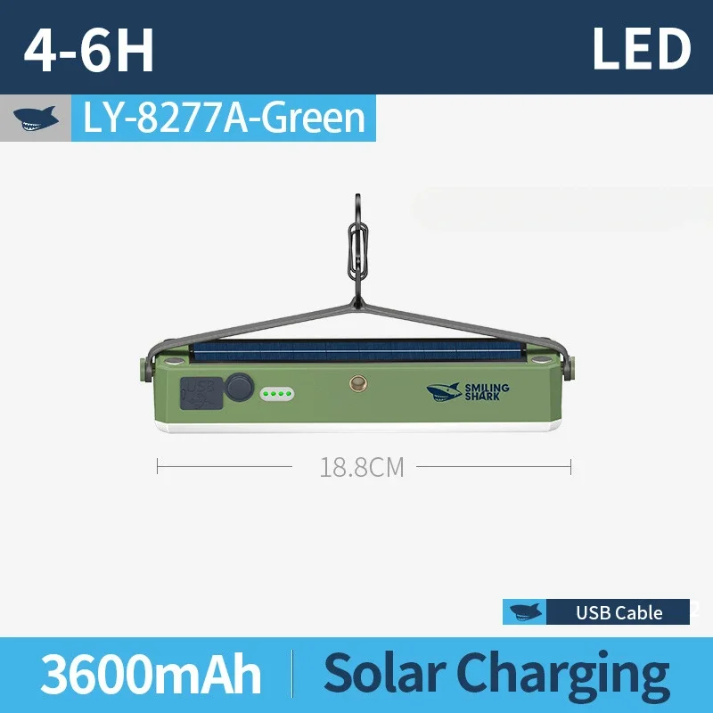Xiaomi SMILING SHARK Солнечный фонарь
Xiaomi SMILING SHARK Солнечный фонарь