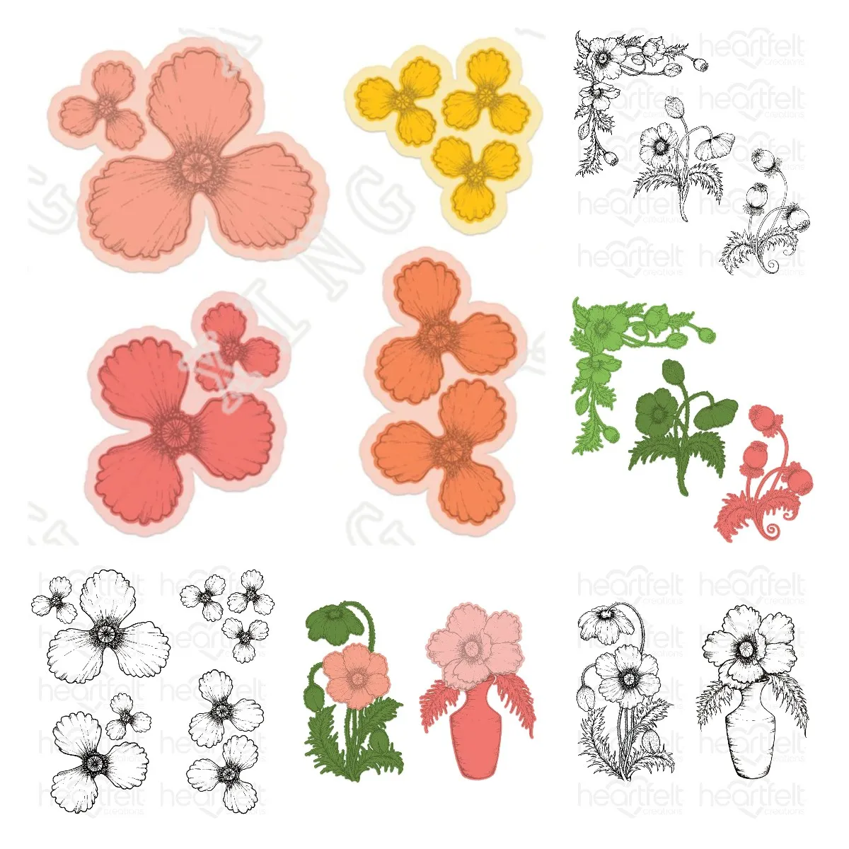 2022 Wild Poppy Bouquet Wild Poppy Wild Poppy Accents Stamp Set Metal Cutting Dies Diy Scrapbooking Card Decorate Embossing Mold
2022 Wild Poppy Bouquet Wild Poppy Wild Poppy Accents Stamp Set Metal Cutting Dies Diy Scrapbooking Card Decorate Embossing Mold