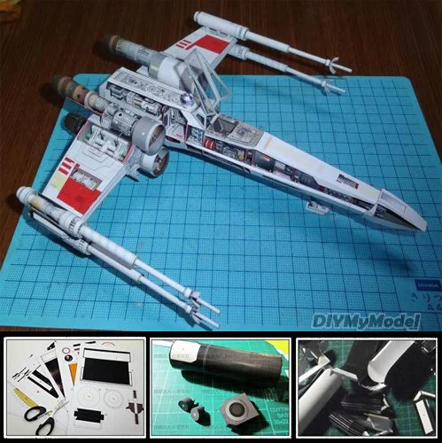 Бумажная 3D модель самолета бойцов DIYMyModeI X WING X, игрушка ручной работы «сделай сам»
Бумажная 3D модель самолета бойцов DIYMyModeI X WING X, игрушка ручной работы «сделай сам»