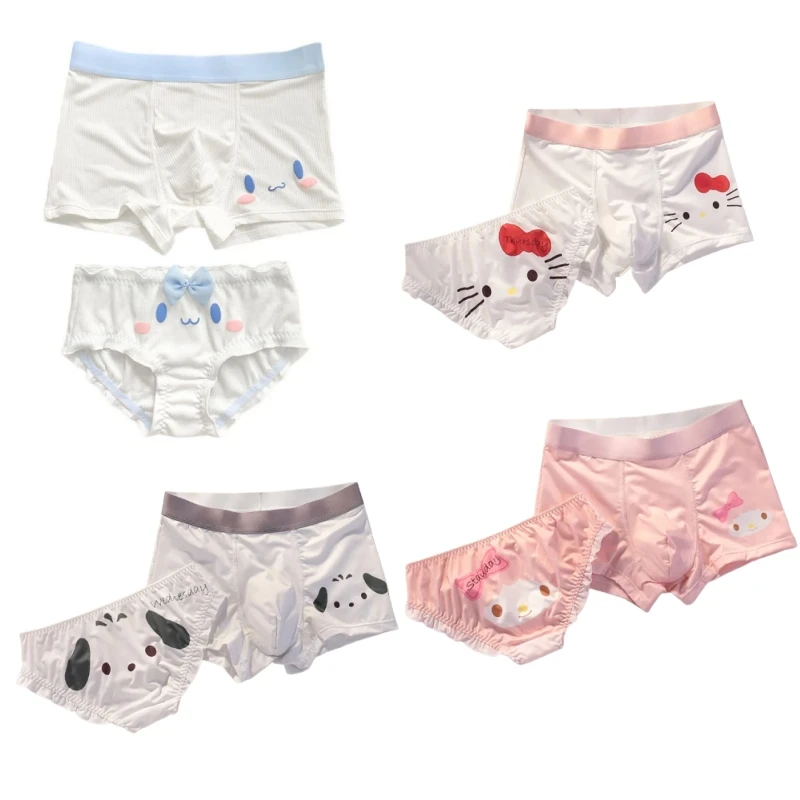 Kawaii Hello Kitty парные трусы аниме девушки сексуальные милые трусы Cinnamoroll почтовые мужские боксеры
Kawaii Hello Kitty парные трусы аниме девушки сексуальные милые трусы Cinnamoroll почтовые мужские боксеры