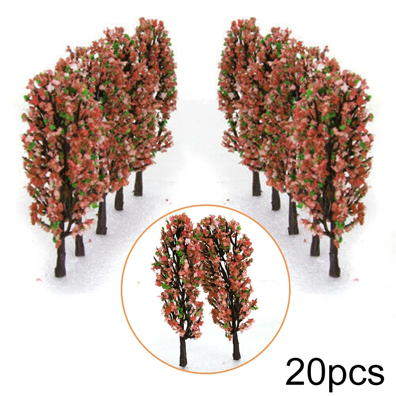 20pcs Plastic Model Train Artificial Miniature Tree Scenery Railroad Decoration Building Landscape Accessories Toys For Kids
20pcs Plastic Model Train Artificial Miniature Tree Scenery Railroad Decoration Building Landscape Accessories Toys For Kids
