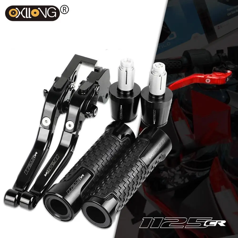 1125CR LOGO 1125 CR Motorcycle Aluminum Adjustable Brake Clutch Levers Handlebar Hand Grips ends For BUELL 1125CR 2009 
1125CR LOGO 1125 CR Motorcycle Aluminum Adjustable Brake Clutch Levers Handlebar Hand Grips ends For BUELL 1125CR 2009