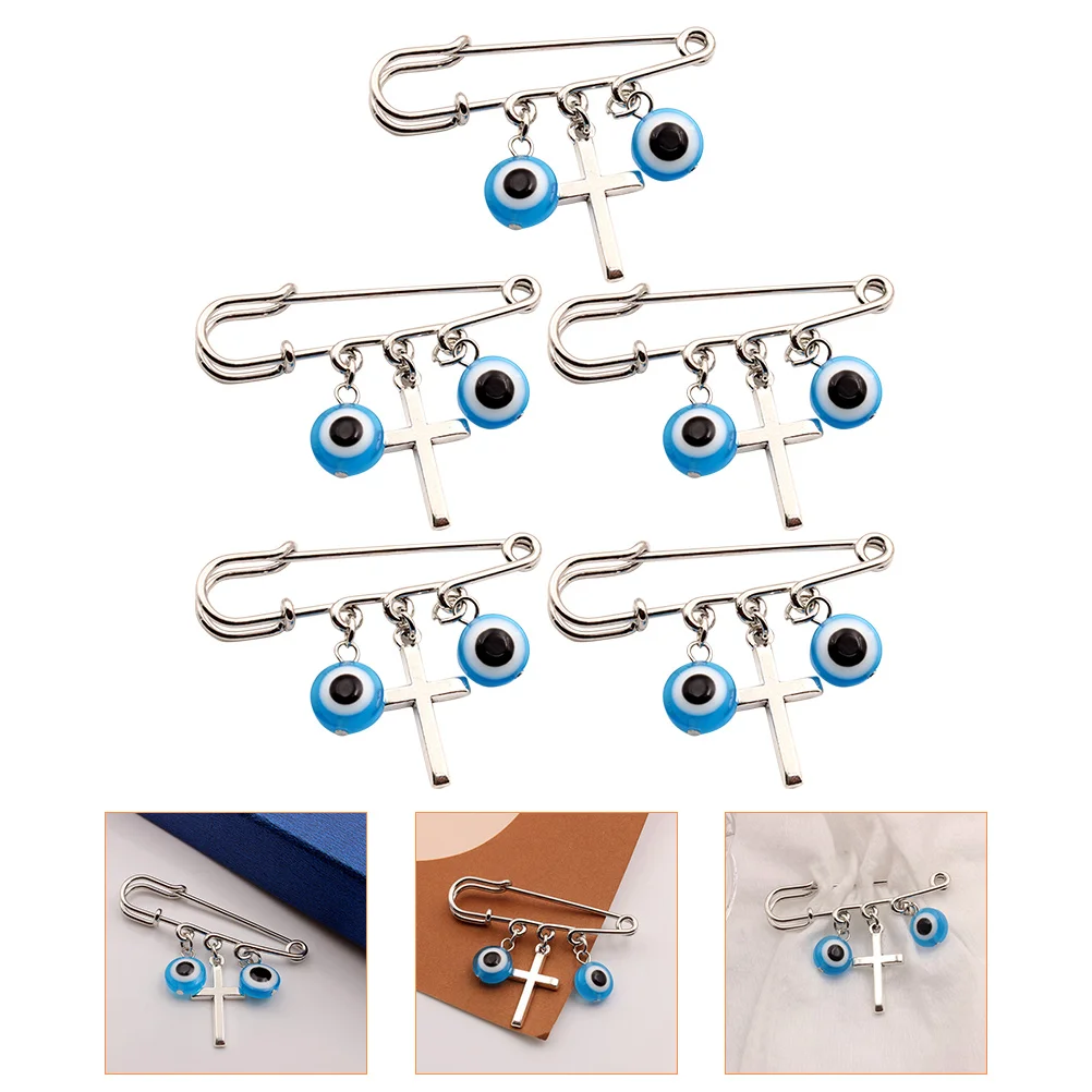 5 Pcs Evil Eye Cardigan Pin Brooch Scarf Scarves Women Headwrap Vintage Sweater Shawl
5 Pcs Evil Eye Cardigan Pin Brooch Scarf Scarves Women Headwrap Vintage Sweater Shawl
